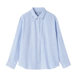 Best Muji Chemise en lin lavé pour femme