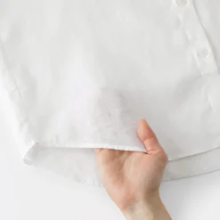 Best Muji Chemise en lin lavé pour femme