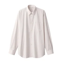 Discount Muji Chemise en popeline de coton pour homme