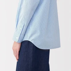 Discount Muji Chemise en popeline de coton pour homme