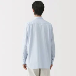 Best Muji Chemise en popeline de coton biologique pour homme