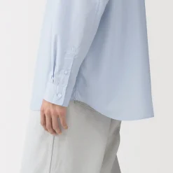 Best Muji Chemise en popeline de coton biologique pour homme