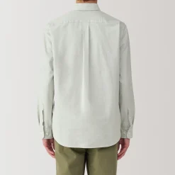 Discount Muji Chemise Oxford en coton lavé pour homme…