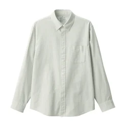 Discount Muji Chemise Oxford en coton lavé pour homme…