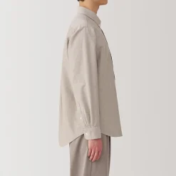 Discount Muji Chemise Oxford en coton lavé pour homme…