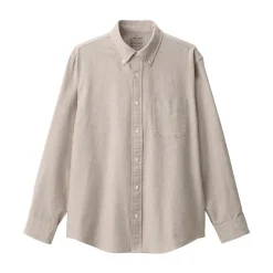 Discount Muji Chemise Oxford en coton lavé pour homme…