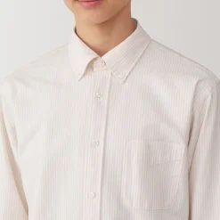 Discount Muji Chemise Oxford en coton lavé pour homme…