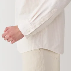 Discount Muji Chemise Oxford en coton lavé pour homme…