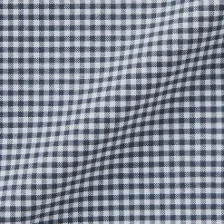 Best Muji Chemise Oxford en coton lavé pour homme Carreaux Bleu Marine Foncé