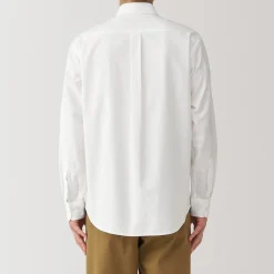 Discount Muji Chemise Oxford en coton lavé pour homme