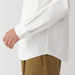 Discount Muji Chemise Oxford en coton lavé pour homme