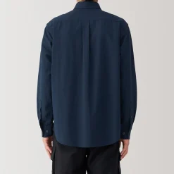 Discount Muji Chemise Oxford en coton lavé pour homme