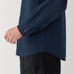 Sale Muji Chemise Oxford en coton lavé pour homme