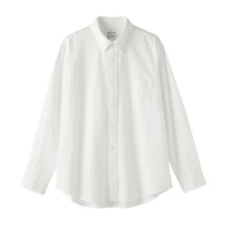 Online Muji Chemise Oxford en coton lavé pour homme