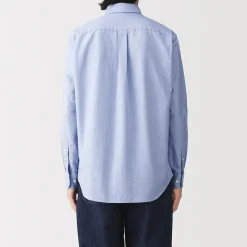 Online Muji Chemise Oxford en coton lavé pour homme
