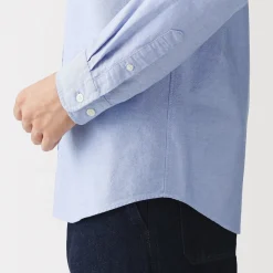 Online Muji Chemise Oxford en coton lavé pour homme