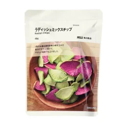 Hot Muji Chips mélange de radis 40g