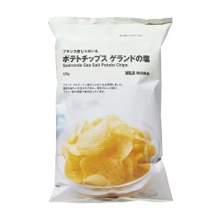 New Muji Chips ondulées au sel de Guérande