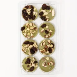 Clearance Muji Chocolats blancs au matcha, aux amandes et aux raisins secs