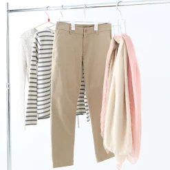 Hot Muji Cintre à pinces en aluminium