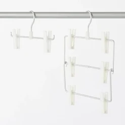 Hot Muji Cintre à pinces en aluminium