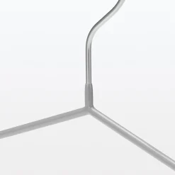 Muji Cintres en aluminium - Lot de 10