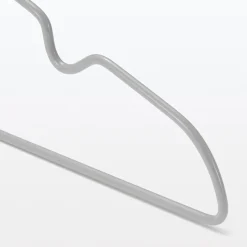 Muji Cintres en aluminium - Lot de 10