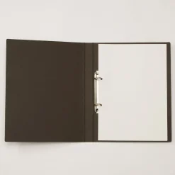 New Muji Classeur 2 anneaux A4 gris anthracite