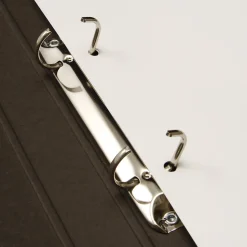 New Muji Classeur 2 anneaux A4 gris anthracite