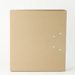 Outlet Muji Classeur 2 anneaux A4 kraft naturel
