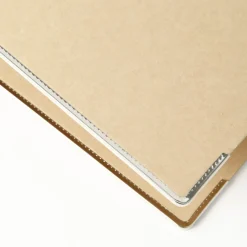 Outlet Muji Classeur 2 anneaux A4 kraft naturel