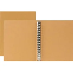 Hot Muji Classeur A5 20 anneaux en kraft Gris