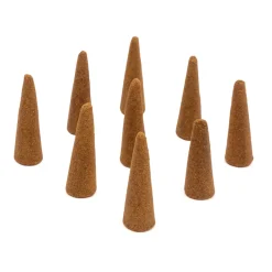 Hot Muji Cônes d'encens au bois de santal - Lot de 20