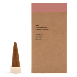 Discount Muji Cônes d'encens au jasmin - Lot de 20