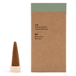Discount Muji Cônes d'encens au thé vert - Lot de 20
