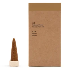 Best Muji Cônes d'encens Hinoki - Lot de 20