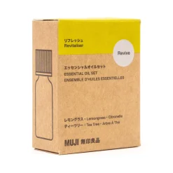 Muji Coffret d'huiles essentielles revitalisantes (Agrumes)