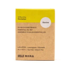 Muji Coffret d'huiles essentielles revitalisantes (Agrumes)