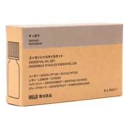 New Muji Coffret d'huiles essentielles rafraîchissantes