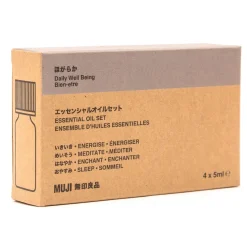 Online Muji Coffret d'huiles essentielles bien‐être quotidien