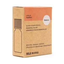 Muji Coffret d'huiles essentielles équilibrantes (Florales)