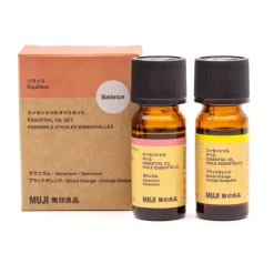 Muji Coffret d'huiles essentielles équilibrantes (Florales)