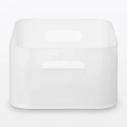 Clearance Muji Corbeille en PP à poignées