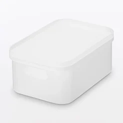 Clearance Muji Corbeille en PP à poignées