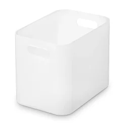 New Muji Corbeille en PP à poignées L15X P22X H16.9cm