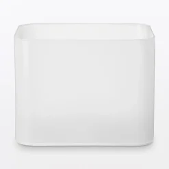 New Muji Corbeille en PP à poignées L15X P22X H16.9cm