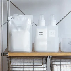 New Muji Corbeille en PP à poignées L15X P22X H16.9cm