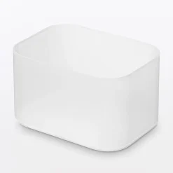 New Muji Corbeille en PP 15 X 11 X 8.6cm One Colour