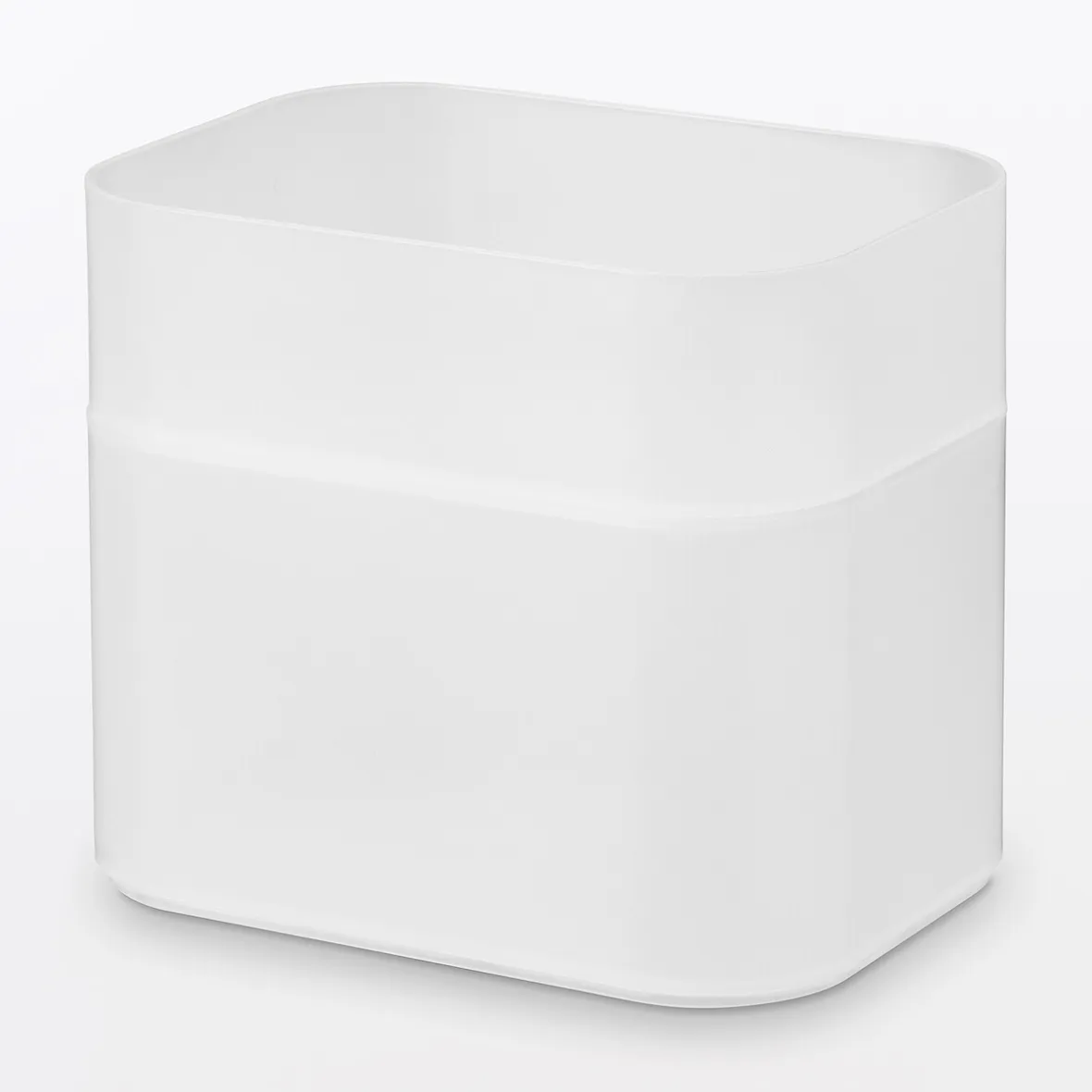 New Muji Corbeille en PP 15 X 11 X 8.6cm One Colour