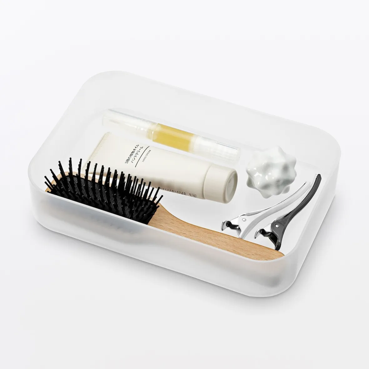 Sale Muji Corbeille plateau en PP L15X P22X H4.5cm